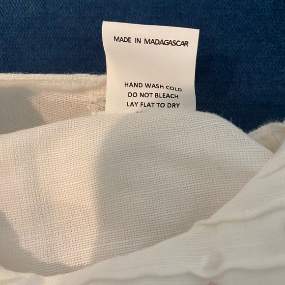 White and beige dress with bloomer. 9 mo. Luli & Meby Maria Casero. - Picture 5 of 9